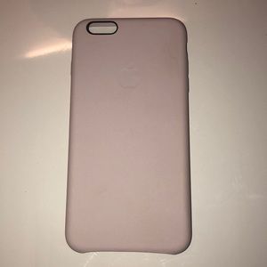 Pink Leather iPhone Case